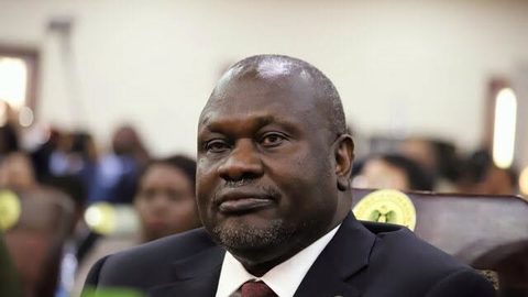Former VP Dr. Riek Machar Teny (Photo by courtesy)