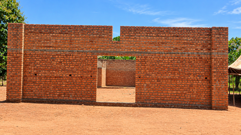 Ongoing construction of St. Michael Catholic Quasi Parish Naziragbe one