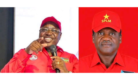 Emmanuel Adil Anthony (Left) and Gen. Rabi Mujung Emmanuel (Right) Photo by coutesy.